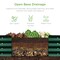Best Choice Products 8x2x1ft Outdoor Metal Raised Oval Garden Bed, Planter Box for Vegetables, Flowers